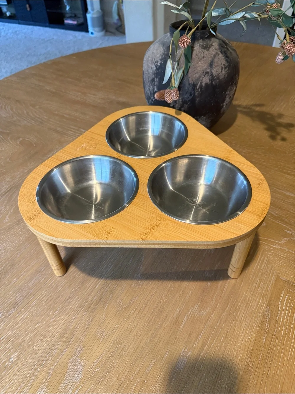 Raised Cat Bowl with Stand Feeder